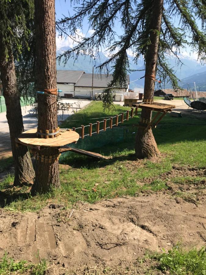 Chalet Miravidi, Montchavin-La Plagne, Jacuzzi & Sauna Exterior foto