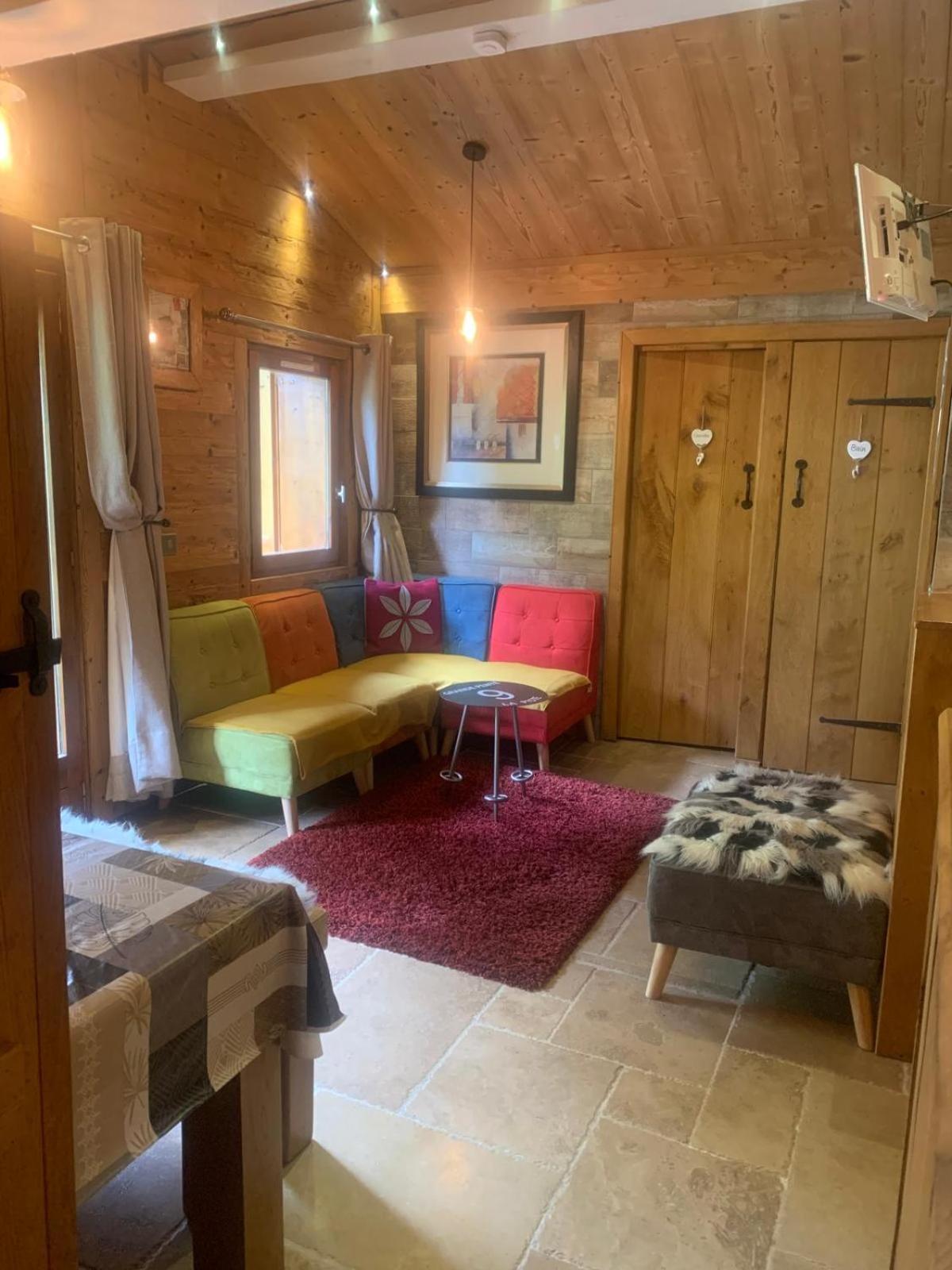 Chalet Miravidi, Montchavin-La Plagne, Jacuzzi & Sauna Cameră foto
