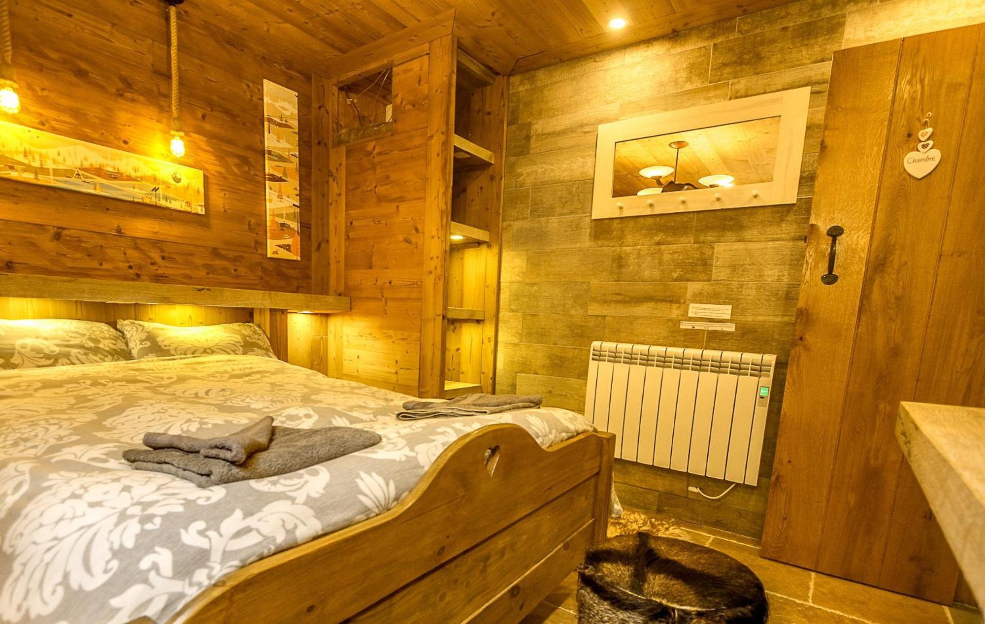 Chalet Miravidi, Montchavin-La Plagne, Jacuzzi & Sauna Cameră foto