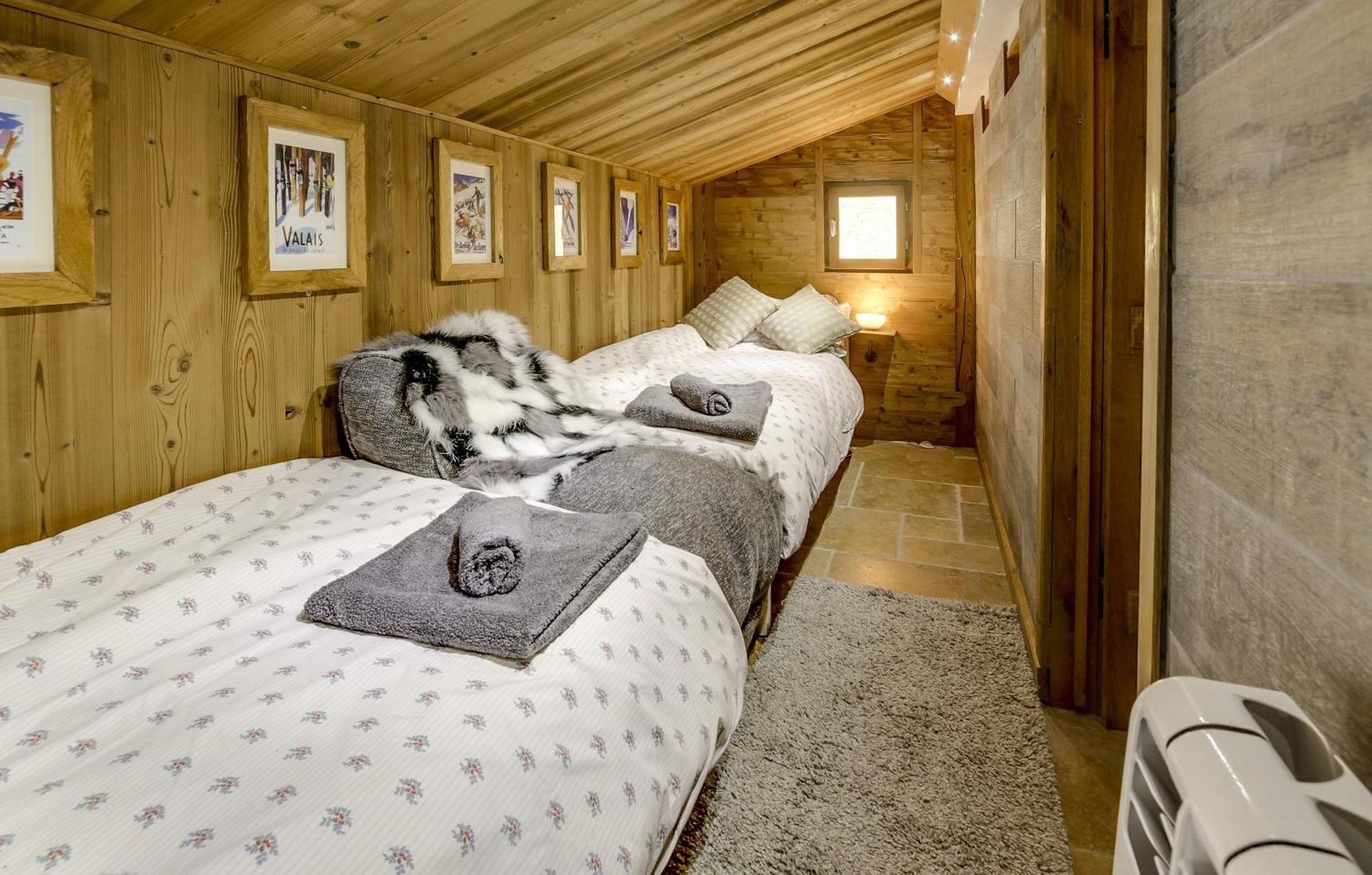 Chalet Miravidi, Montchavin-La Plagne, Jacuzzi & Sauna Cameră foto